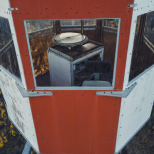 Abandoned Lookout Tower Interior
